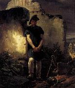 Horace Vernet Soldier-Labourer oil painting reproduction